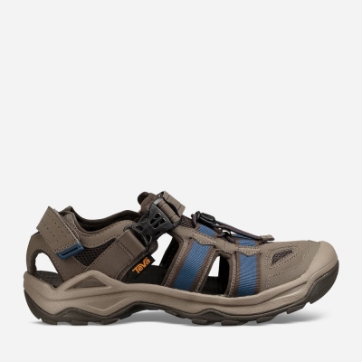 Teva Omnium 2 - Men's Teva Hiking Sandals - Khaki | India (OEFI50796)